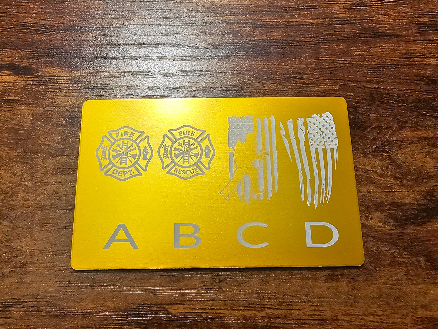 Membership Card Lifetime Member - Gold Colored