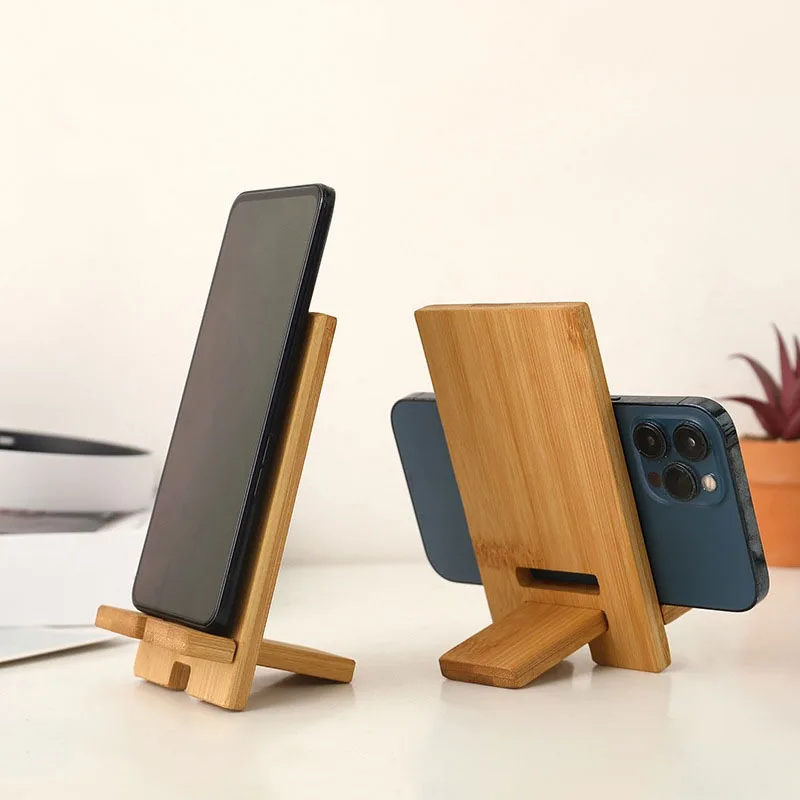 Cell Phone Stand Bamboo