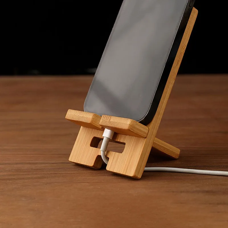 Cell Phone Stand Bamboo