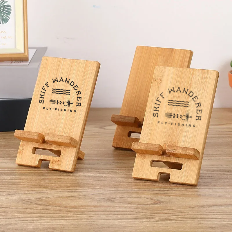 Cell Phone Stand Bamboo